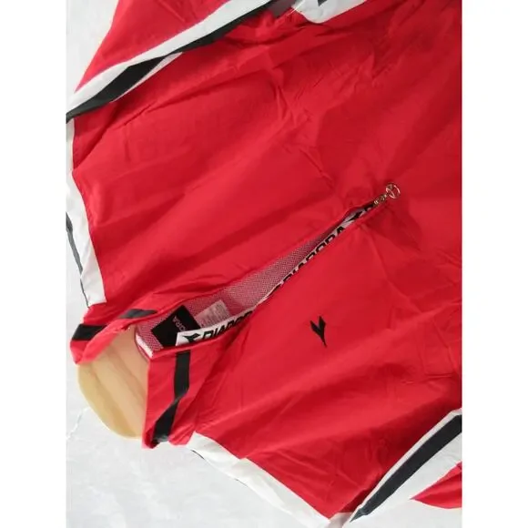 NWT DIADORA Canova Soccer Men's Medium Nylon Pullover Jacket